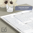 Life Charge Weekly To Do List Planner Notepad, 60 Page Task Planning Pad - Image 6