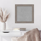 Amanti Art Grey Framed Magnetic Board 19x19 Small Vision Board - Image 4