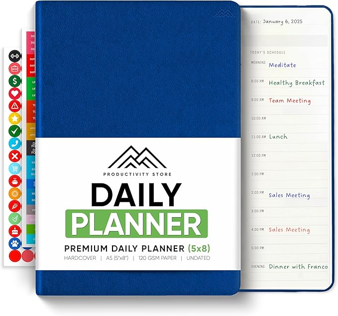 Daily Planner 2026 by PRODUCTIVITYSTORE