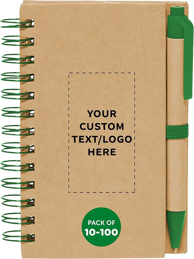 Custom Mini Spiral Notebooks by DISCOUNTPROMOS