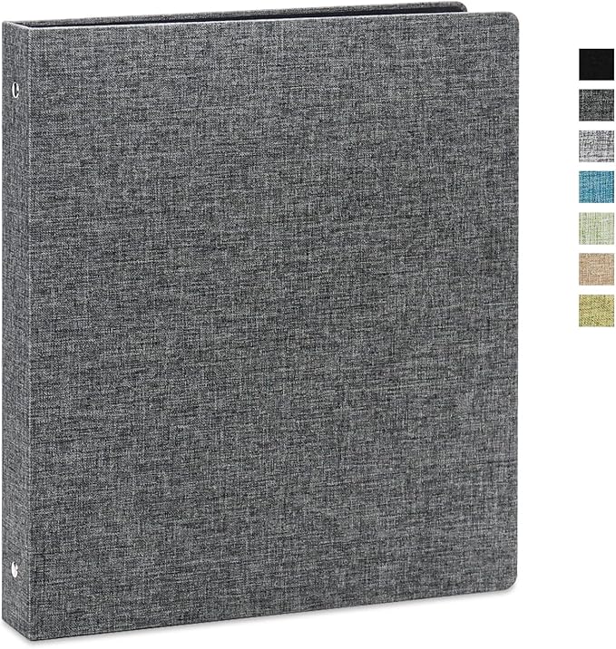 Vienrose 3 Ring Binder 1 Inch Round Rings by Vienrose