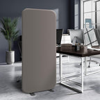 DECOLAB Standing Room Divider Panel, Portable Room Separation Partition - Image 2