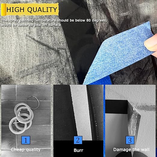 Premium Blue Tapes, Painters Tape, Masking Tape, Medium Adhesion, Packing - Image 5