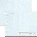 2 Pack 100 Sheets 8.5" x 11" Isometric Graph Paper Pad Landscape by gisgfim