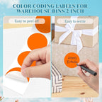2 Inch Round Color Coding Labels - Image 4