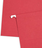 25 Blue Summit Supplies Red Hanging File Folders Letter Size – Durable 11pt - Image 7