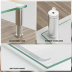 hemudu dual monitor stand -adjustable length and angle, package contents