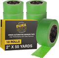 Dura-Gold Green Automotive Masking Tape 2 Inch, Case of 18 Rolls