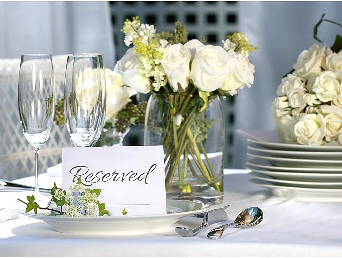 20 Pack Modern Reserved Table Sign - Image 6