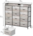 Welfuturer Dresser for Bedroom - Image 2