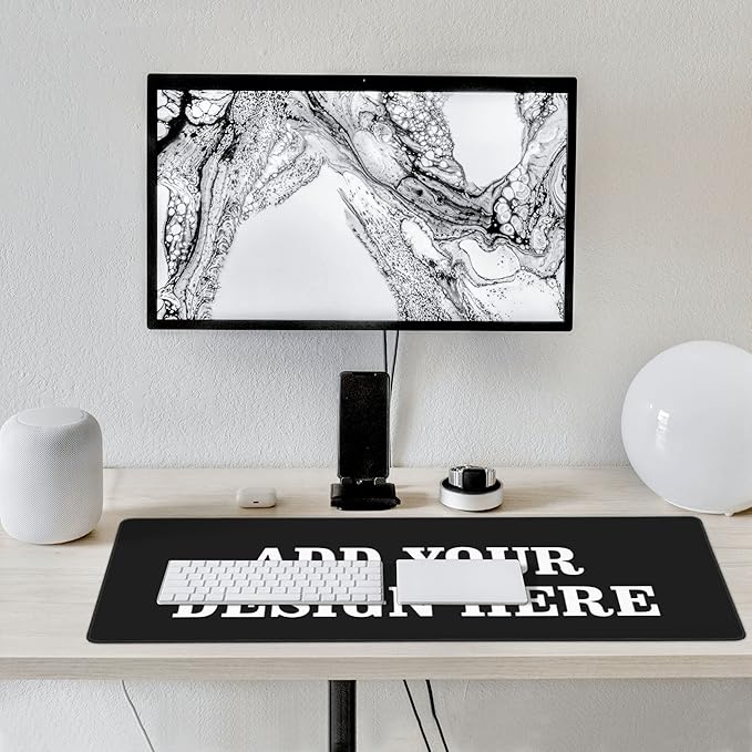 OHORTEB Custom Mouse Pad with Photo, Personalized Image Text Laptop Desk Mat - Image 7