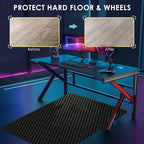 Vicwe Office Chair Mat for Hardwood Floor, Gaming Chair Mat for Hardwood - Image 2