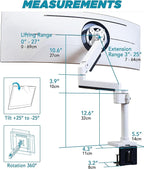 ULTRARM Heavy Duty Monitor Arm for Ultrawide Monitors up to 57" and 44 lbs - Image 7