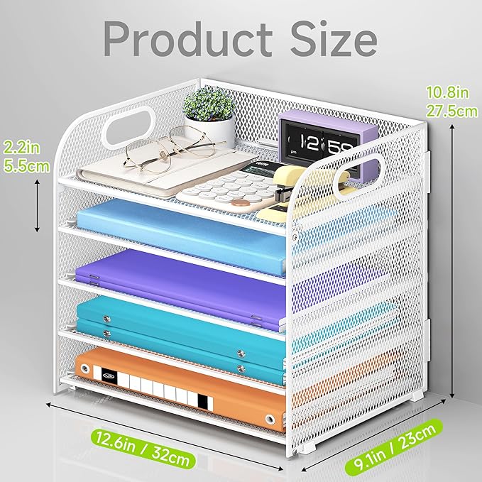 Cawukege 5 Tier Paper Organizer - Image 5