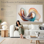 Soon Global Acoustical Wall Panels, 72 X 48 Inches Art Acoustic Panels - Image 6