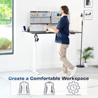 VIVO Electric 63 x 32 in Standing Desk, Memory Height Adjustment, 1B Series - Image 4