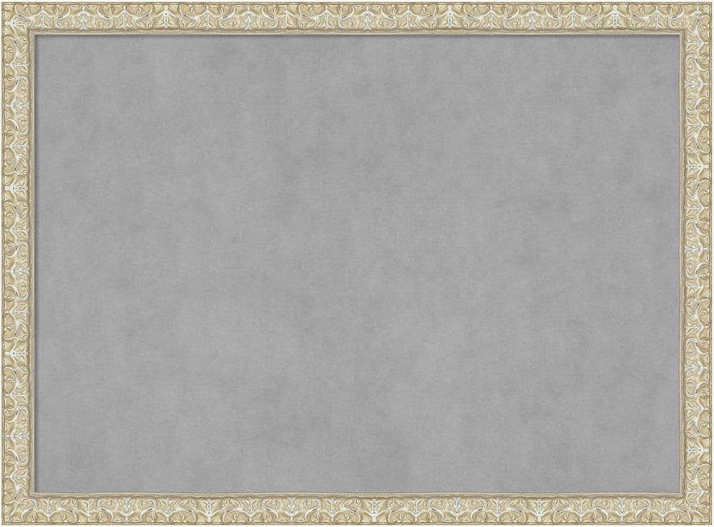 Amanti Art Silver Framed Magnetic Board 22x30 Medium Vision Board