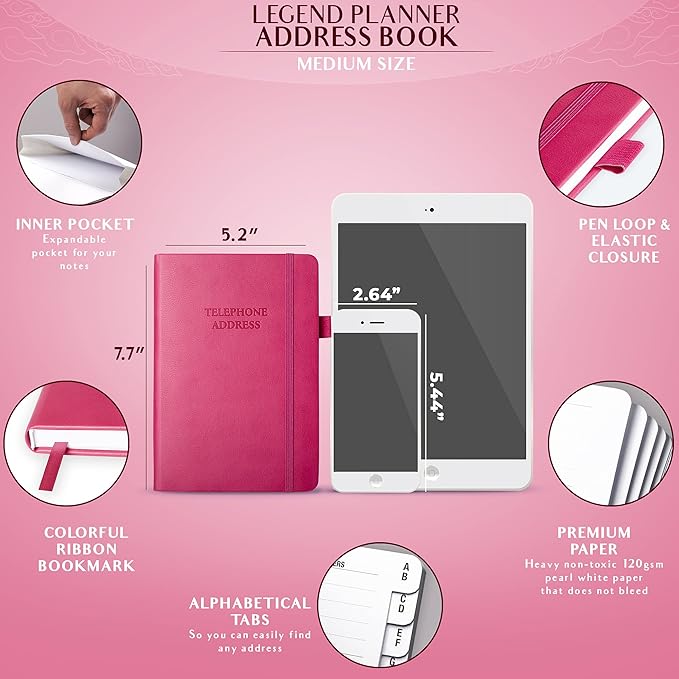 Legend Planner Address Book - Image 2
