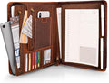 JinRuiKJ Leather Portfolio for Men, Business Portfolio Binder for A4/Pad by JinRuiKJ