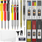Nicpro 18 Pack Carpenter Pencils Mechanical, Construction Pencils by Nicpro