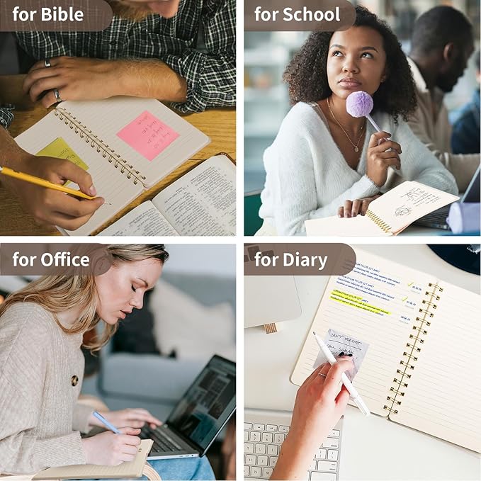 Spiral Notebook-5.75" x 8.125" College Ruled Journal - Image 5