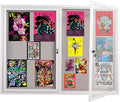 48x36 Inch Lockable Enclosed Bulletin Board, Weather-Resistant Outdoor by Unknown