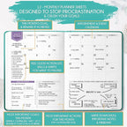 Life Planner - Undated Weekly & Monthly Planner, 12-Month Journey to Increase - Image 4