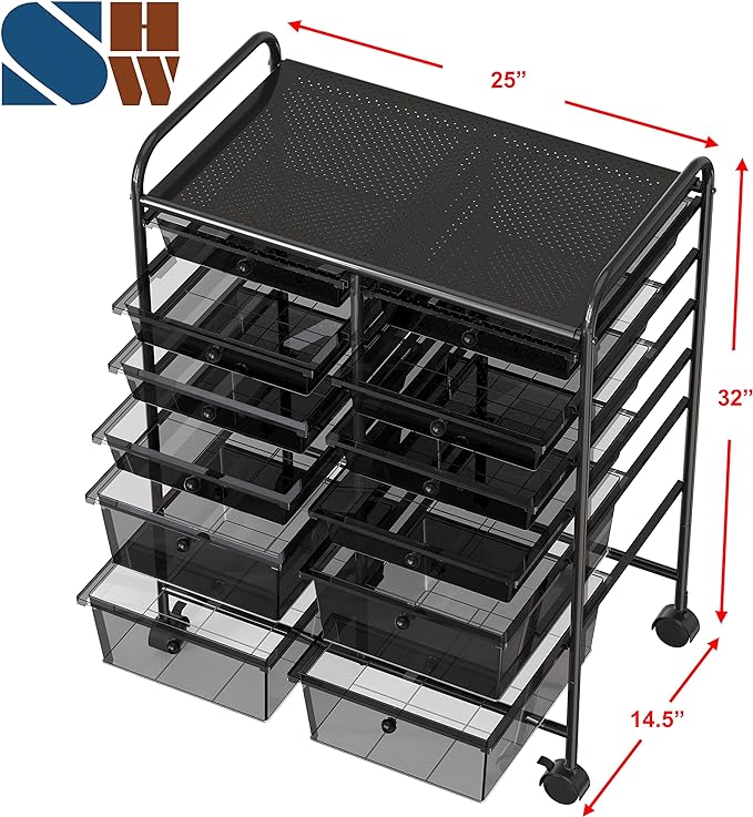 Simple Houseware Utility Cart - Image 3