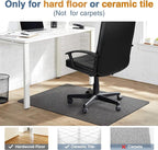 Placoot Office Chair Mat for Hardwood Floor, Under Desk Mat, Large Anti-Slip - Image 4
