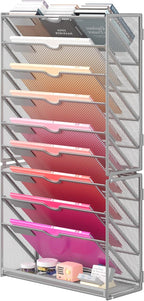 Lavatino 10-Tier Hanging Wall File Folders Organizer by Lavatino