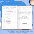 Clever Fox Self-Care Journal Pocket – Daily Reflection Notebook – Mental Health - Image 4