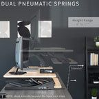 VIVO 42 inch Height Adjustable Stand Up Desk Converter, V Series, Quick Sit to - Image 5