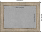 Amanti Art Silver Framed Magnetic Board 26x34 Medium Vision Board - Image 4