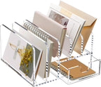 SANRUI Acrylic Mail Sorter Desktop Organizer Holder by SANRUI