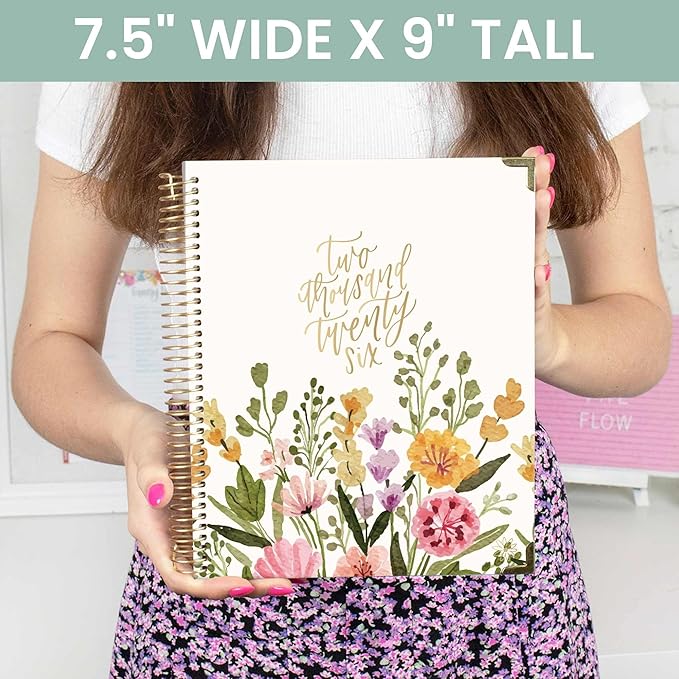 bloom daily planners 2026 Hardcover Calendar Year Goal & Vision Planner - Image 7