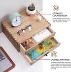 Kirigen Drak Wooden Office Storage Drawers Shallow Type - Image 5