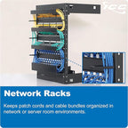 ICC 1.70” Metal Cable Management Ring, Rack or Wall Mount - Image 7