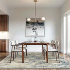GENIMO Washable Area Rugs for Living Room, 10x12 Modern Non Slip Rugs, Low Pile - Image 9