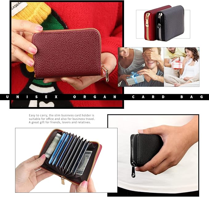 PRIVILLA 2 Pcs Credit Card Holder and business card holder，Sd Card Holder Each - Image 7
