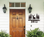 Personalized Metal Deer Address Signs - Image 3
