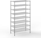 Regal Altair 21" Deep x 42" Wide x 74" Height Wire Shelving Kit | 8-Tier | NSF by Regal+Altair