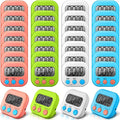 Xuhal 28 Pcs Digital Timers for Teachers Classroom Kitchen Countdown Timers for by Xuhal