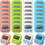 Xuhal 28 Pcs Digital Timers for Teachers Classroom Kitchen Countdown Timers for by Xuhal