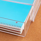 STORi STAX Plastic Stackable Organizer Drawer in Clear | 12.5-inches Wide | - Image 7