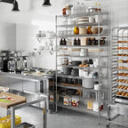 Regal Altair 18" Deep x 48" Wide x 96" Height Wire Shelving Kit | 10-Tier | NSF - Image 7