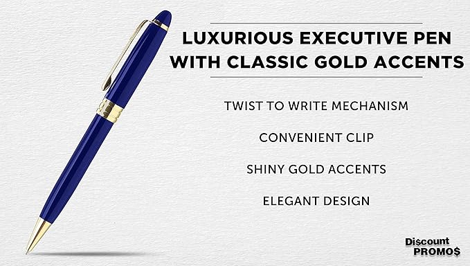 DISCOUNT PROMOS 10 Ultra Executive Pens Pack - Image 3