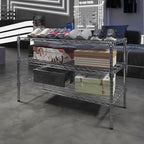 Regal Altair 18" Deep x 42" Wide x 27" Height Wire Shelving Kit | 3-Tier | NSF - Image 2