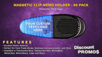 50 Magnetic Memo Holders Set - Image 2