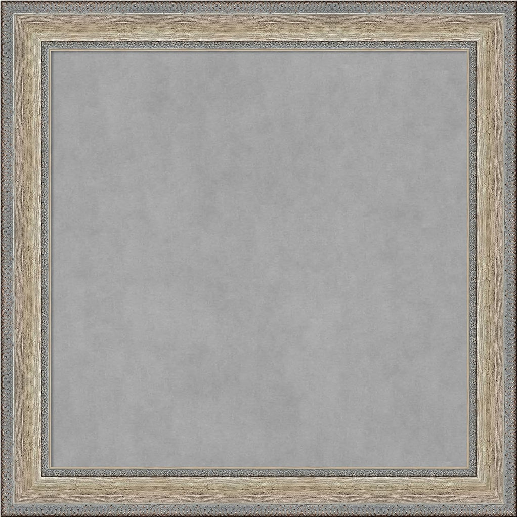 Amanti Art Silver Framed Magnetic Board 29x29 Medium Vision Board