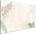 Boho Mouse Pad - Pastel Abstract Desk Mat - Matcha Green - Aesthetic Office by LuckyCow